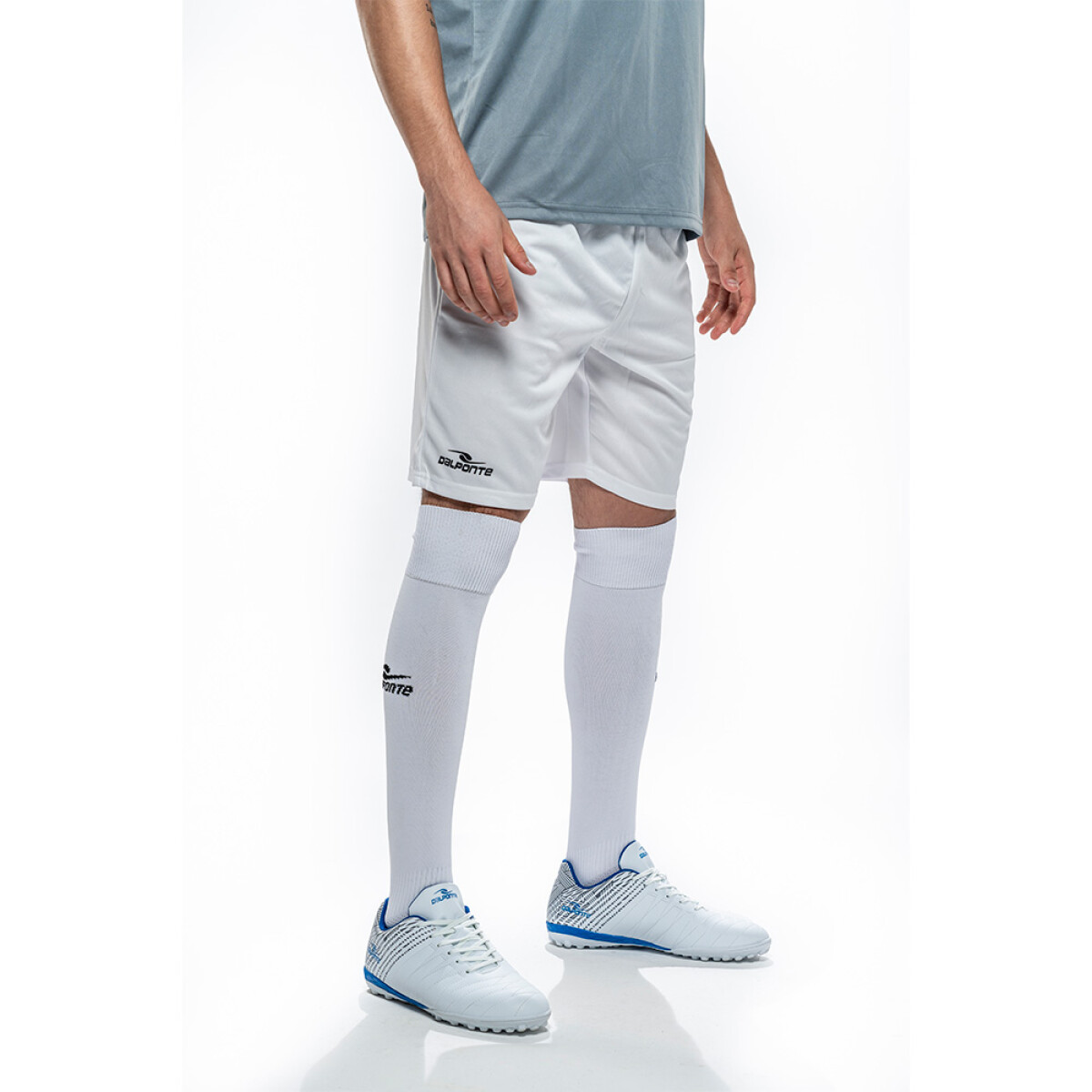 POWER SOCCER SHORT BLANCO/NEGRO - BLANCO/NEGRO 