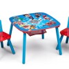 Juego de mesa y sillas para niños Paw Patrol con almacenamiento y 2 sillas incluidas. Juego de mesa y sillas para niños Paw Patrol con almacenamiento y 2 sillas incluidas.