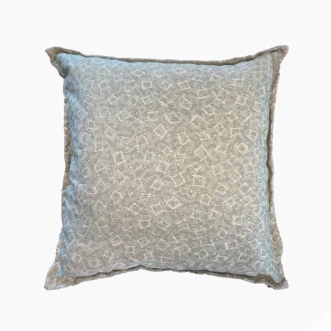 Almohadón Sidney - 60x60cm Verde estampado