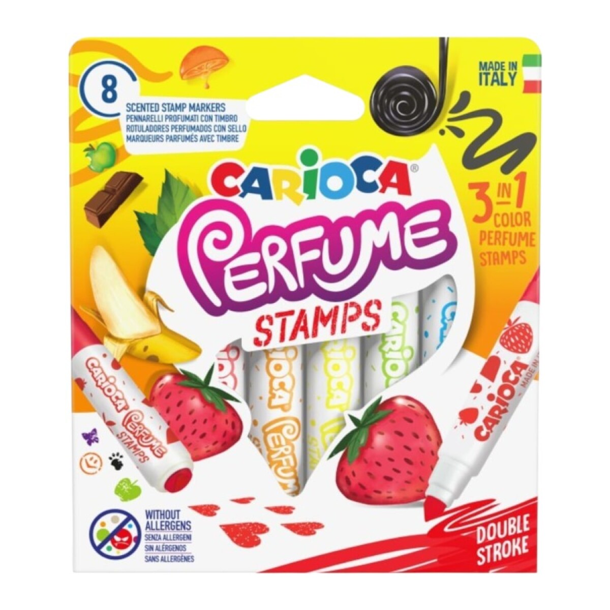 Carioca Perfume Estampas 8 unidades 