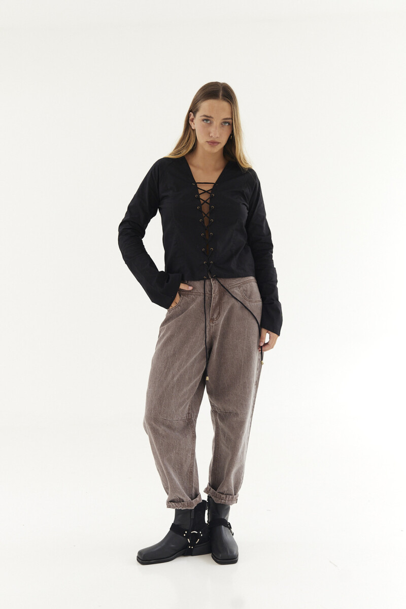 Blusa Tropea Negro
