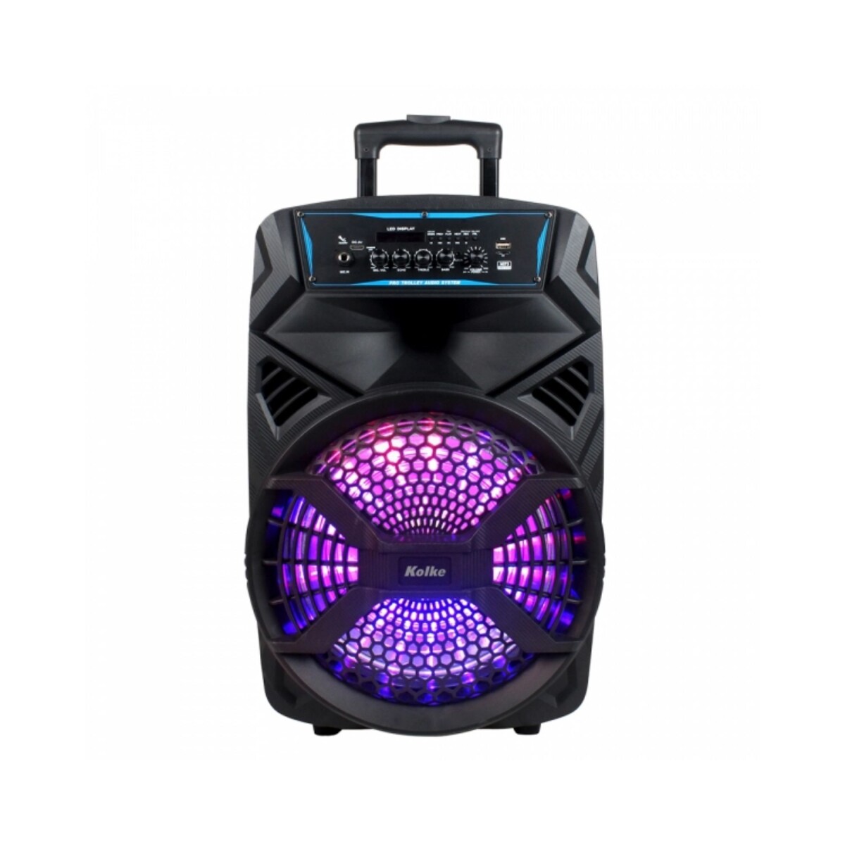 Parlante Kolke Neptune KPB-496 Bluetooth 12" 220W TWS Karaoke Radio FM 