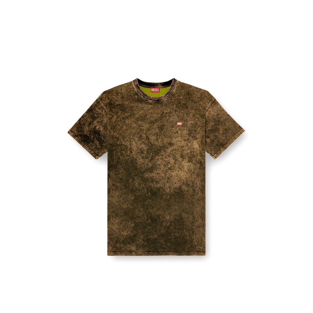Polos Urbano Para Hombre T-Boxt-T4 T-Shirt Verde Militar
