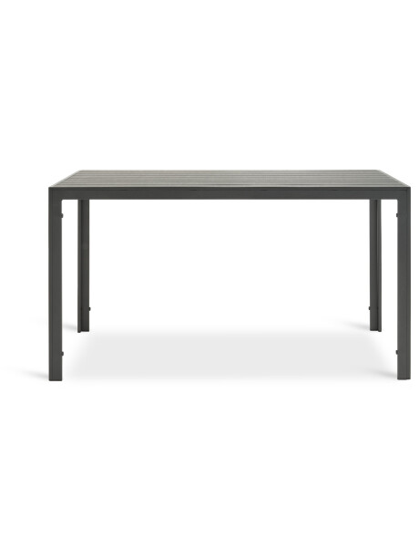 Mesa de jardín JERSORE A80xL140 negro Mesa de jardín JERSORE A80xL140 negro