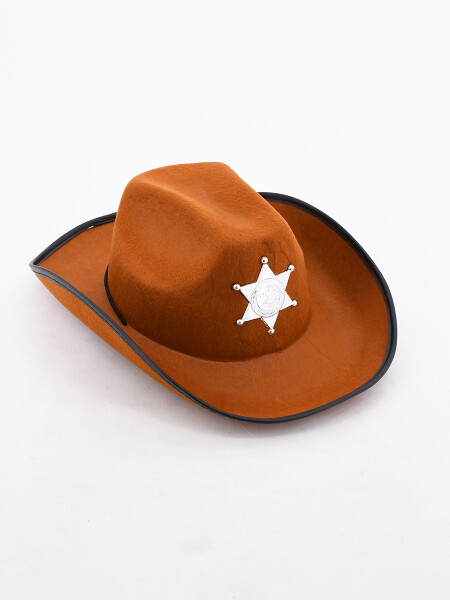 GORRO VAQUERO MARRON