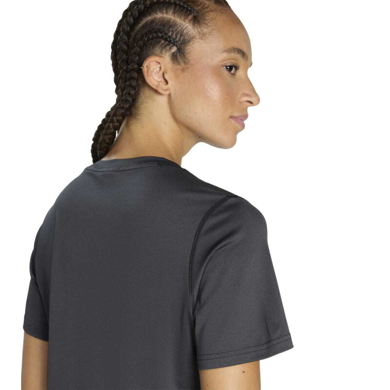 Remera Adidas WE MIN CREW TEE Mujer KA2475 Negro