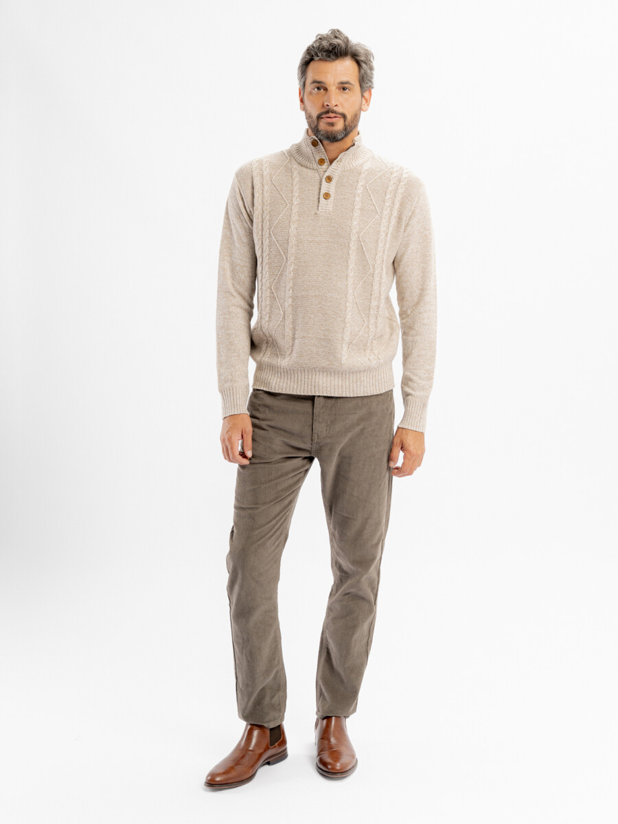 Pantalon pana - gris 