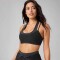Bra Heatherflex Principal Low Impact Bra Mujer Black Heather/midnight
