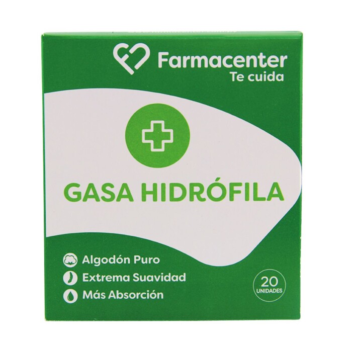 FARMACENTER GASA POTE X 20 UNID. única