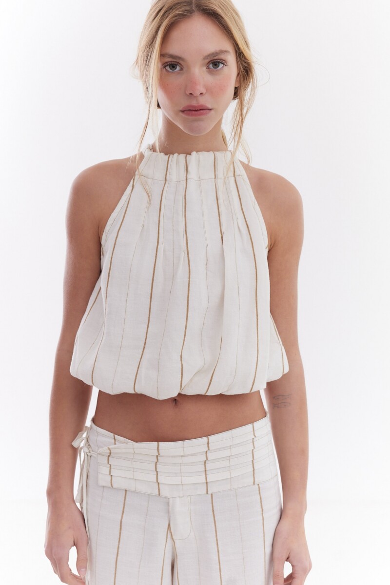 Blusa Puff Blanco