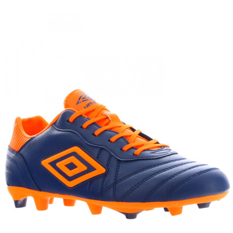 Championes de Fútbol 11 Hombre Umbro Touch FG Azul - Anaranjado