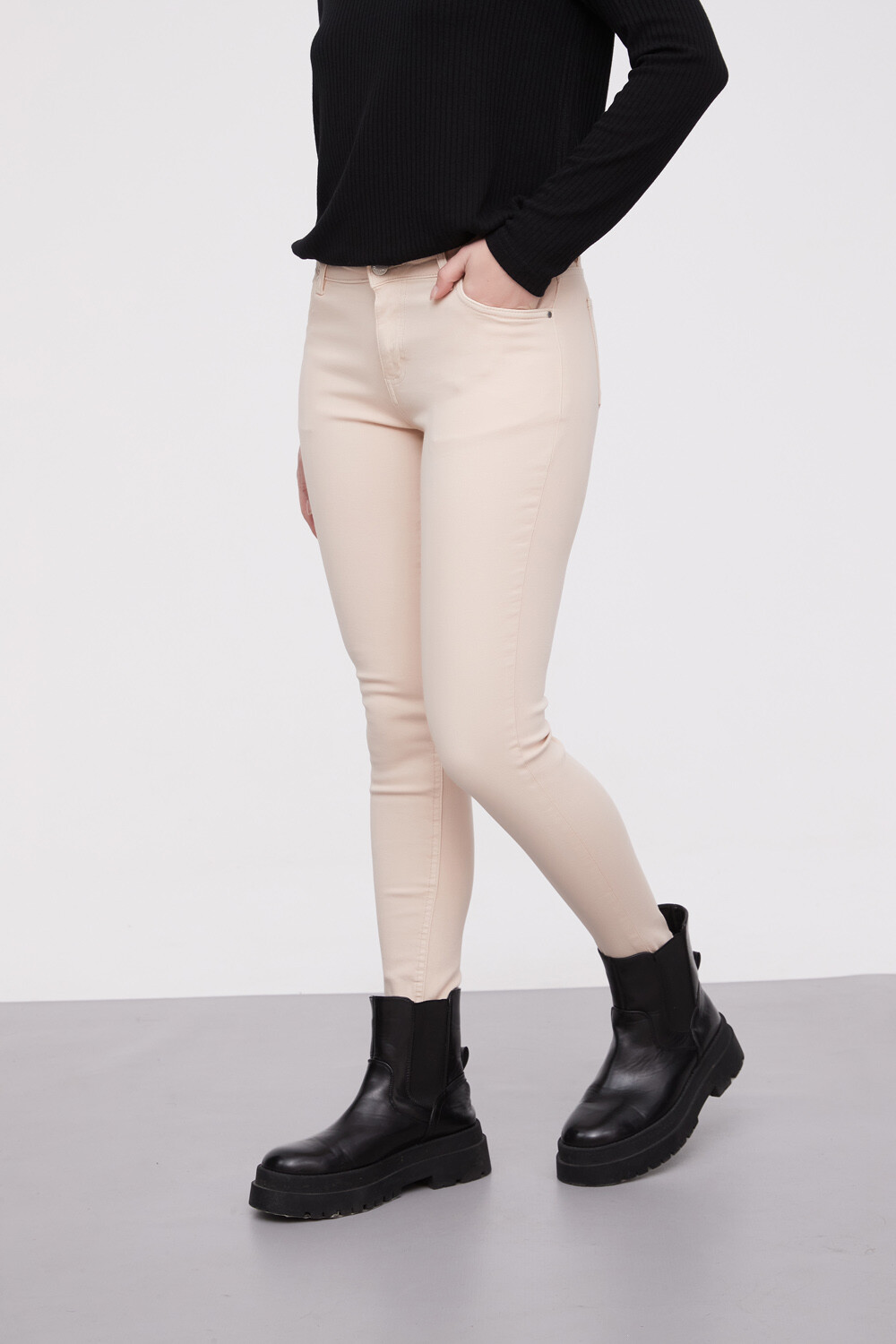 Pantalon Bardot Crema