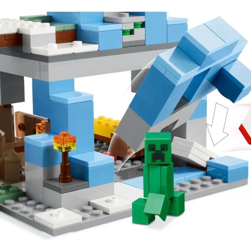 Lego Minecraft Los Picos Helados Lego Minecraft Los Picos Helados