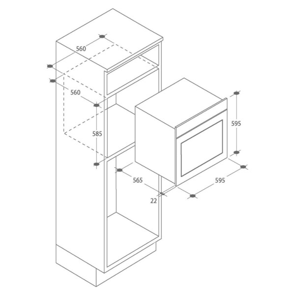 Horno De Empotrar Candy Pirolitico 70l 9 Prog. Inox HORNO DE EMPOTRAR CANDY FCEK826XL/E