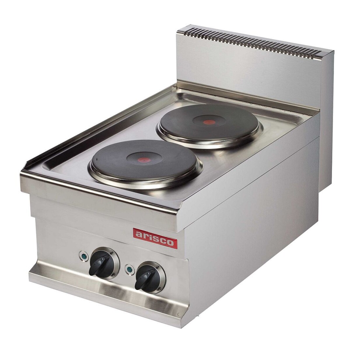 Anafe electrico 2 discos 40 x 70 x 29 cm. 