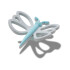 Jibbitz Blue Cut Out Dragon Fly Multicolor