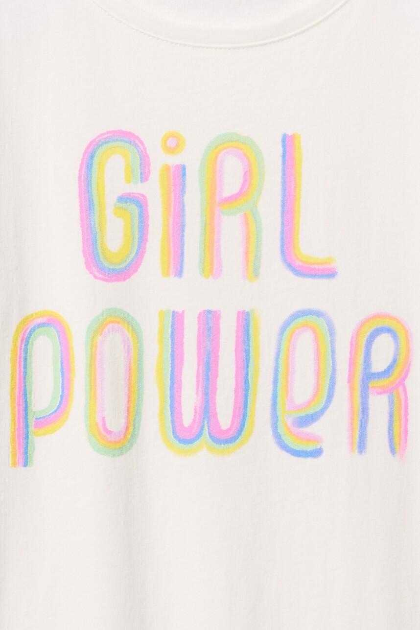 Remera Gráfico Niña Grl Pwr Wins