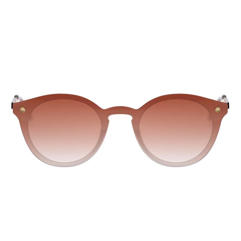 Lentes De Sol Chilli Beans Redondo - Unisex Naranja/marrón