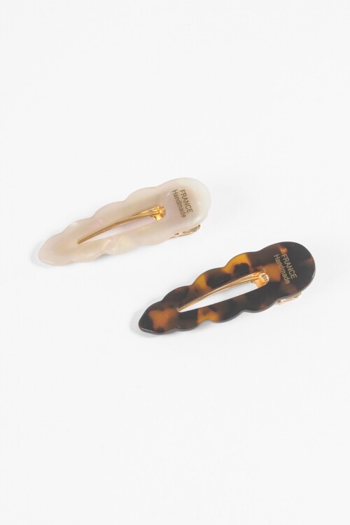 Set de horquillas wavy multicolor