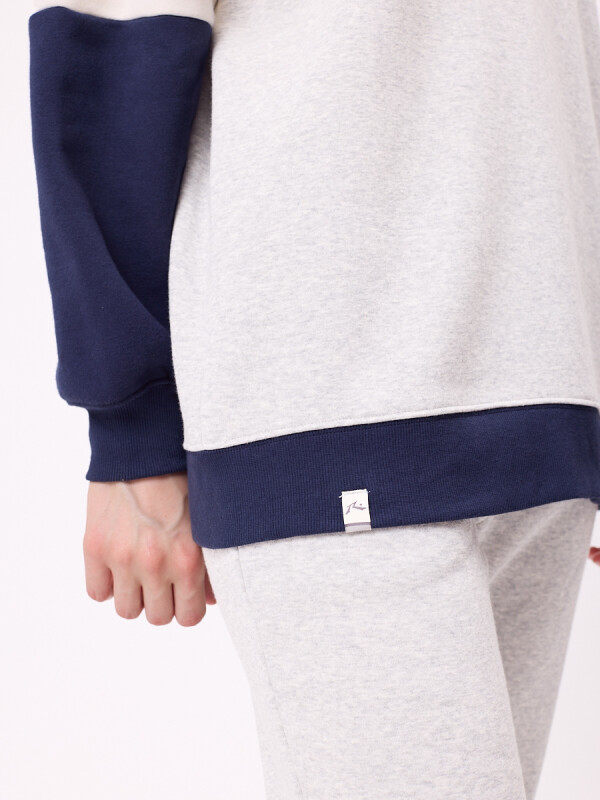 SWEATER PARKES RUSTY Gris Claro