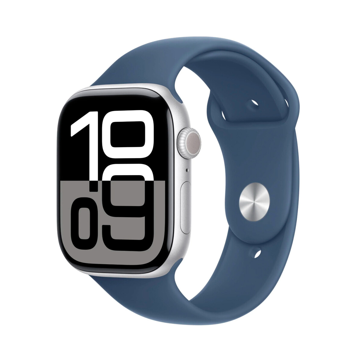 Apple Watch S10 42mm Silver Aluminio Sport Band - S/M 