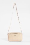 Bandolera basic con cierres beige