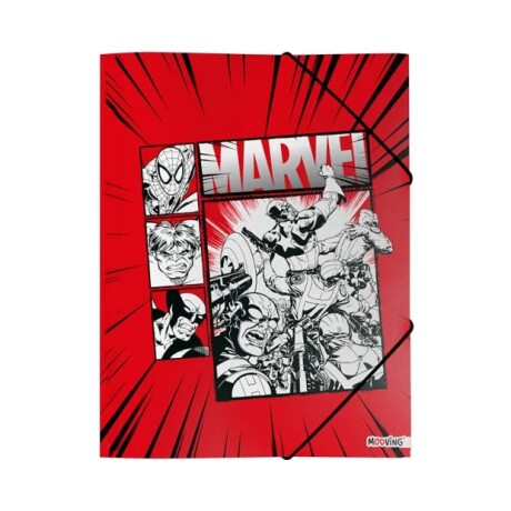 Carpeta con Elastico Licencias Superheroes Marvel