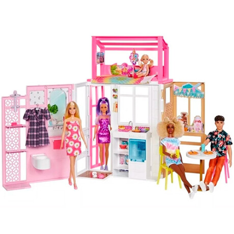 Set Barbie Casa Glam con Muñeca HCD48 001
