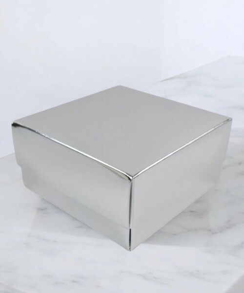 Caja Rectangular 15x16x9 cm PLATA