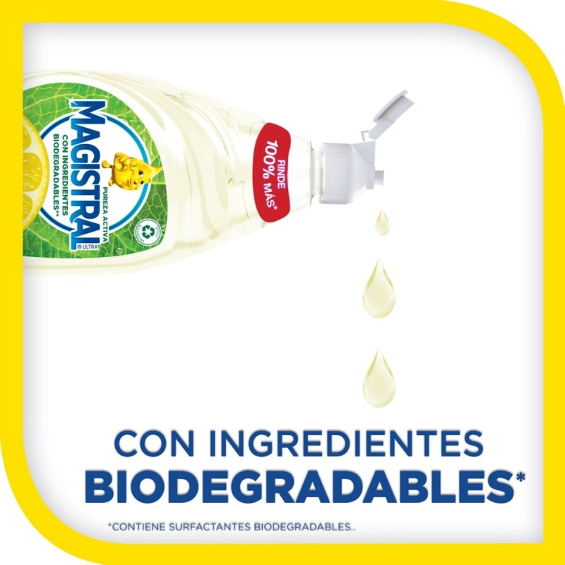 Detergente Líquido Magistral Pureza Activa 280 ML