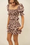 CONJUNTO MAGNOLIA REDDISH BROWN ZEBRA CONJUNTO MAGNOLIA REDDISH BROWN ZEBRA