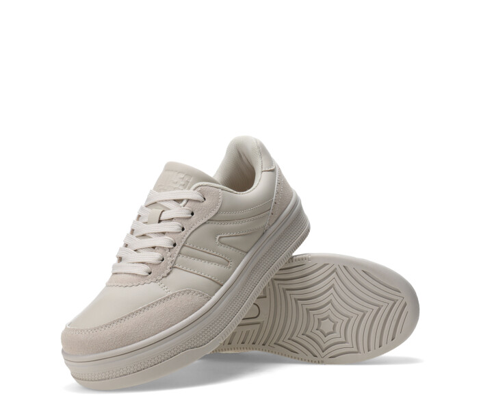 Deportivo LILYAN con plataforma Beige