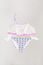 Bikini bailarina 6-16 a Retro flower