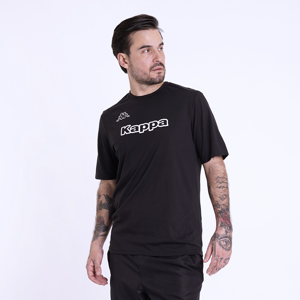 Polo Logo Erono Hombre Black