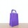 Bolsa lisa acuario 14x08x20 cm VIOLETA