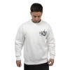 BUZOS ACTIVE HODDIE CON ESTAMPA Unisex - XC02 Blanco