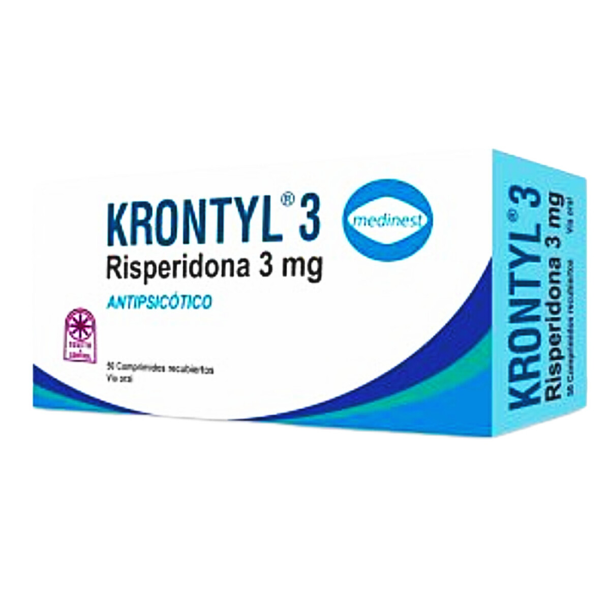 KRONTYL 3 MG CJ X 50 COMP. 