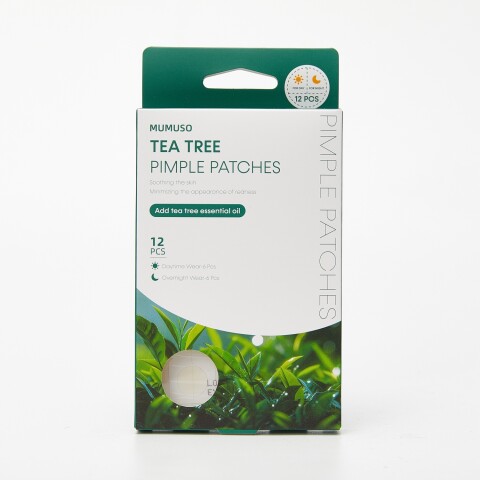 PARCHES PARA GRANOS DE ÁRBOL DE TÉ (6 PARCHES PARA EL DÍA + 6 PARCHES PARA LA NO PARCHES PARA GRANOS DE ÁRBOL DE TÉ (6 PARCHES PARA EL DÍA + 6 PARCHES PARA LA NO
