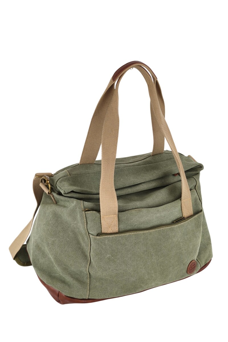 Bolso de lona Verde