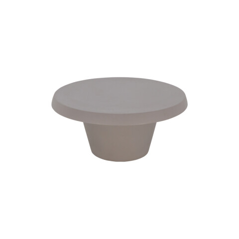 Mesa centro redonda "CONA" símil hormigón -TRAMONTINA TD0812