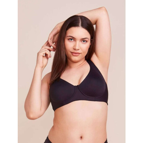 Soutien con aro touch Negro