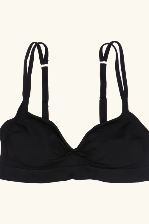 Soutien Microfibra sin Aro 41028 Negro