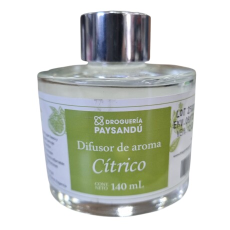 Difusor de aroma Cítrico 140ml Difusor de aroma Cítrico 140ml