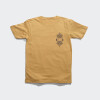 Remera Stance Adobe Dot Amarillo
