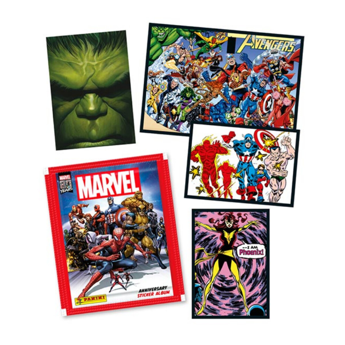 Sobre de figuritas de Marvel 80 Aniversario 