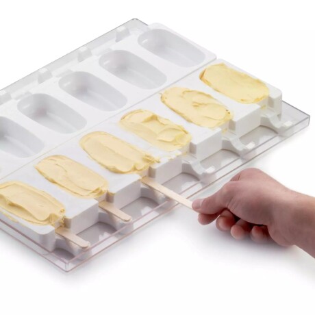 Set Molde de 12 Barritas con 50 Palitos de Silicona Set Molde de 12 Barritas con 50 Palitos de Silicona