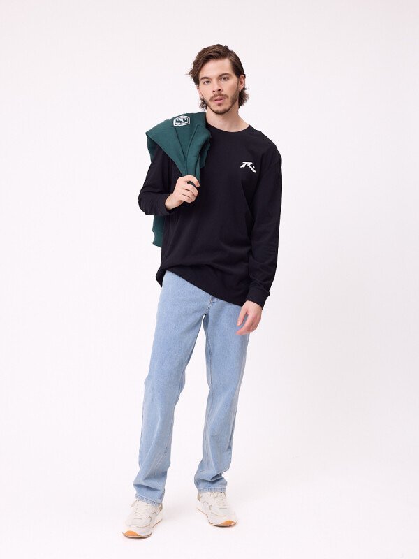 T-SHIRT M/L KANDAW26 RUSTY Negro