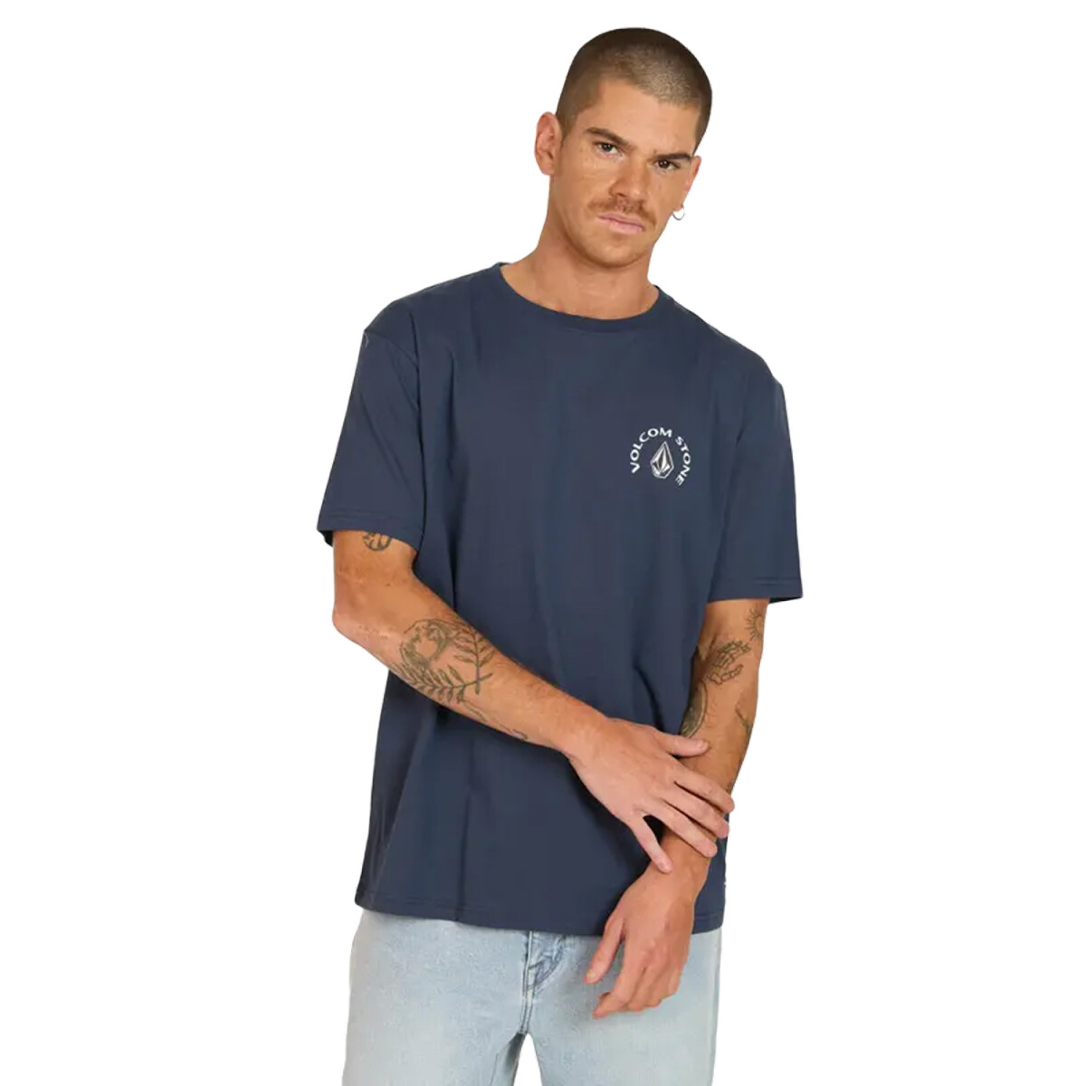 Remera Volcom Lad Stone - Azul