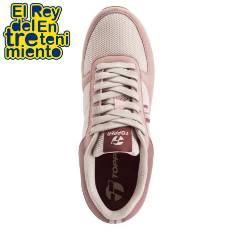 Calzado Topper Champión Unisex Running Liviano Rosa