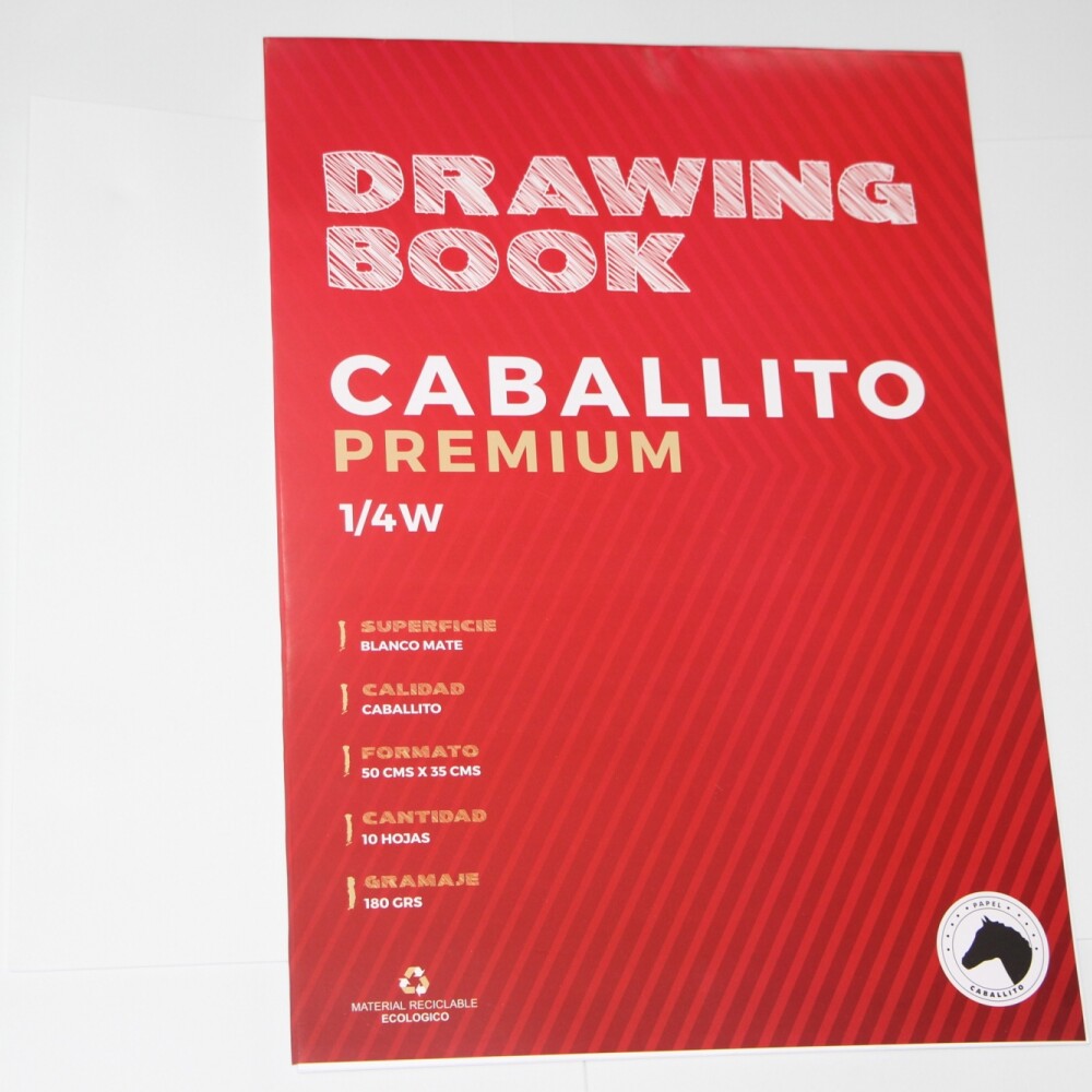 BLOCK CABALLITO 1/4 W 180 GRS. BLOCK CABALLITO 1/4 W 180 GRS.